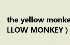 the yellow monkey is stronger（THE YELLOW MONKEY）