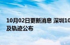 10月02日更新消息 深圳10月1日新增24例阳性病例，详情及轨迹公布