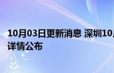 10月03日更新消息 深圳10月2日新增本土新冠感染者32例，详情公布